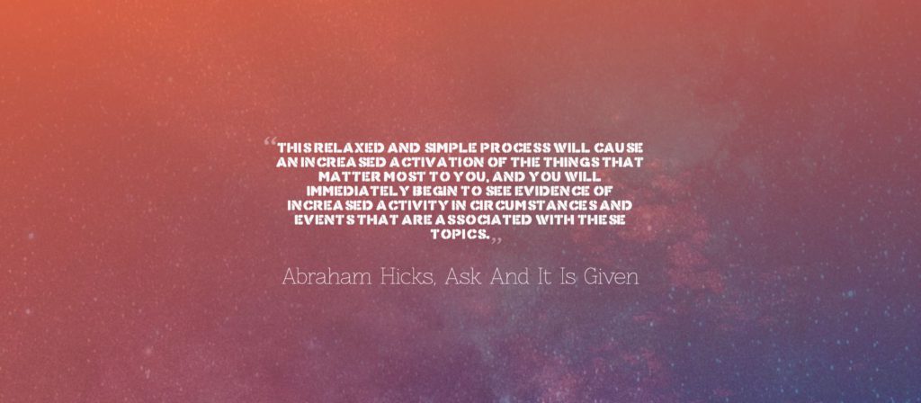 abraham hicks ask and it is given