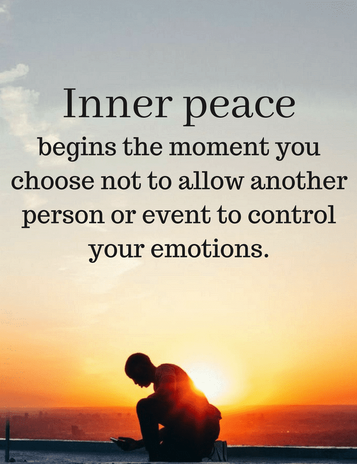 How To Be At Peace With Yourself