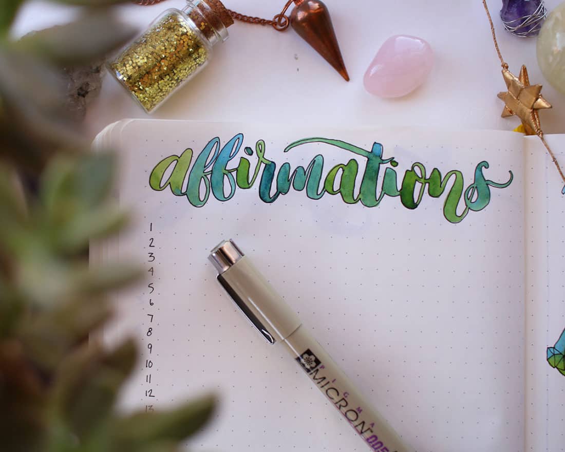 How To Keep A Daily Affirmation Journal Ideas Prompts And Examples