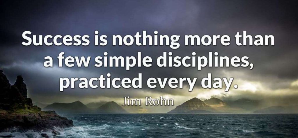 Jim Rohn on Self-Discipline and Daily Habits for Success - The Joy Within