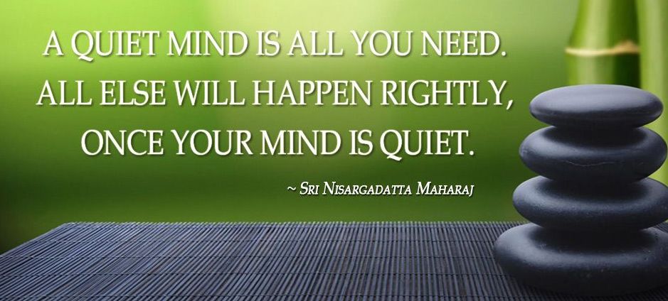 quiet mind quotes