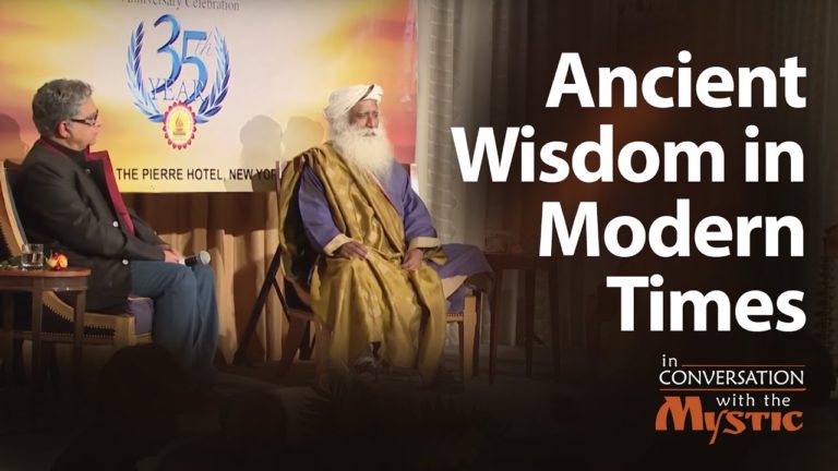 Read more about the article Ancient Wisdom in Modern Times: Interview with Deepak Chopra and Sadhguru
