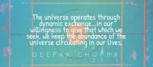 Deepak Chopra Explains The Law Of Giving And Receiving - The Joy Within