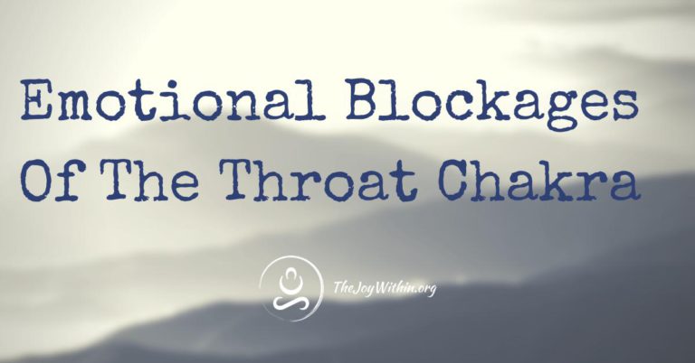 Read more about the article Emotional Blockages Of The Throat Chakra