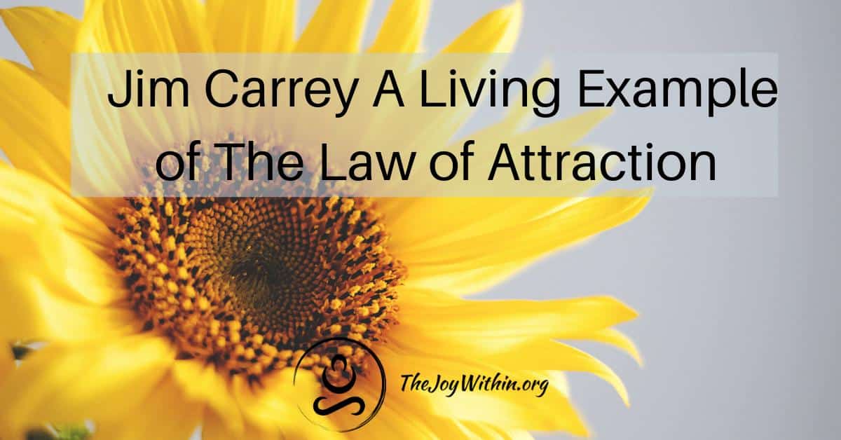You are currently viewing Jim Carrey A Living Example of The Law of Attraction