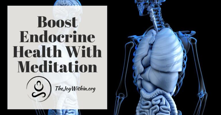Read more about the article Boost Endocrine Health With Meditation Here’s How