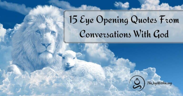 Read more about the article 15 Eye Opening Quotes From Conversations With God