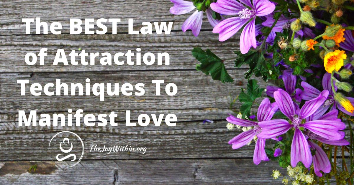 You are currently viewing The BEST Law of Attraction Techniques To Manifest Love