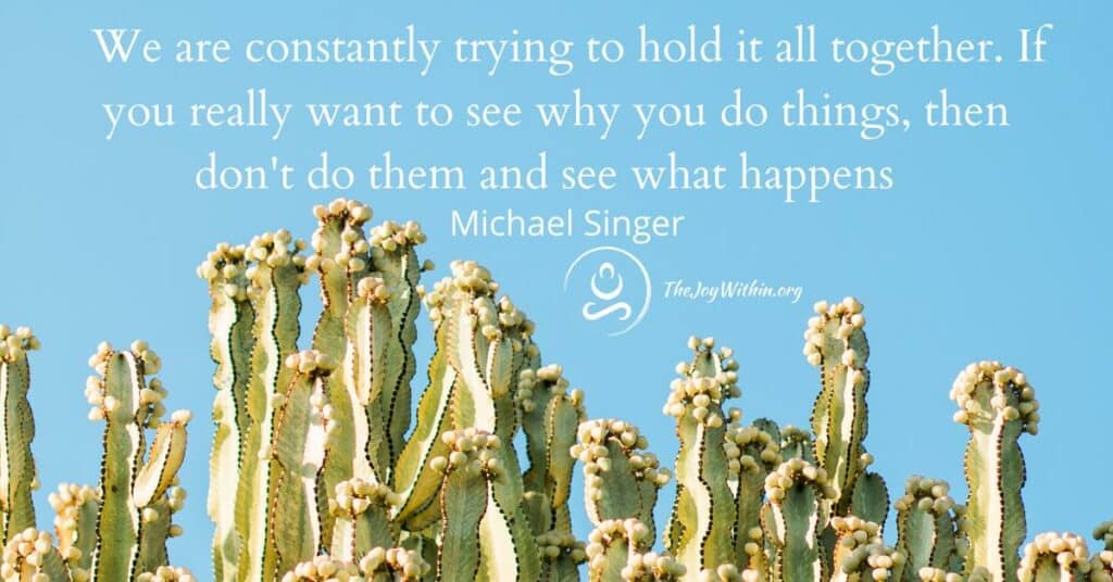 The Untethered Soul by Michael A. Singer (Quotes and Excerpts