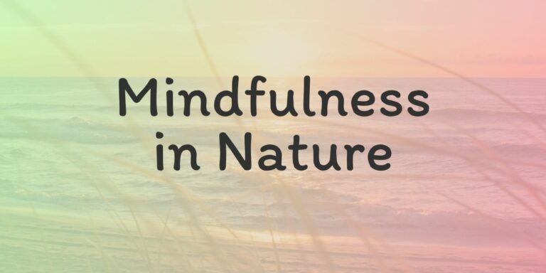 Read more about the article 5 Exercises to Practice Mindfulness in Nature