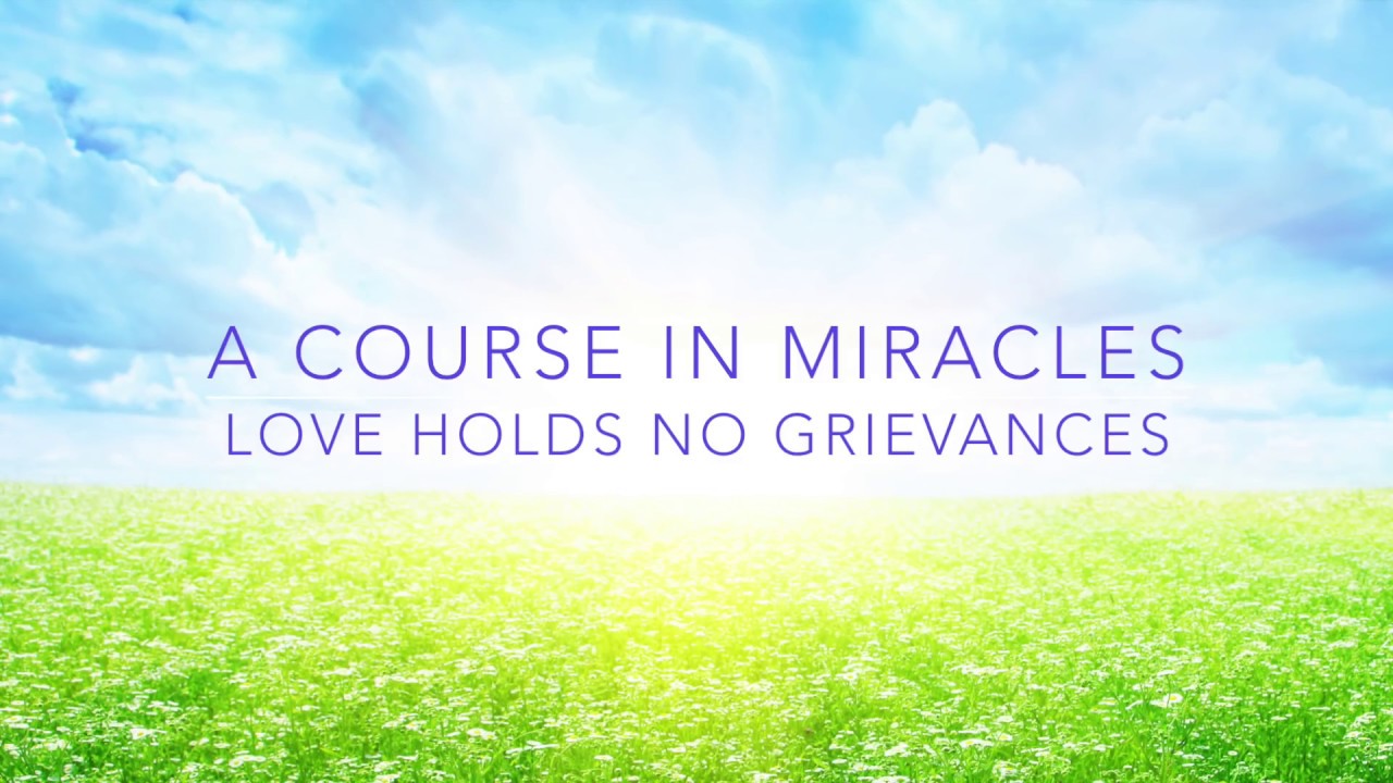 A Course in Miracles on 3 Steps to Yourself and