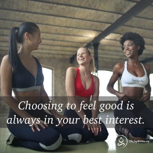 choosing to feel good yoga